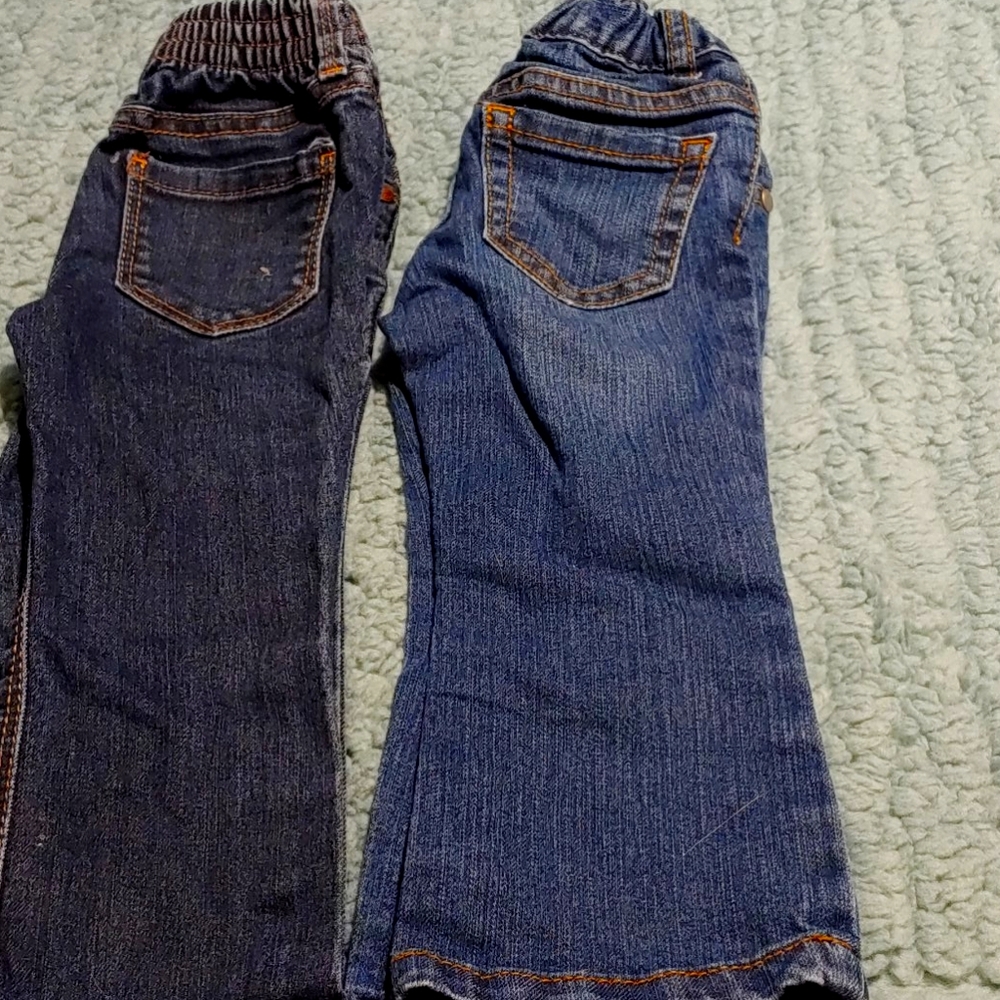 2 pair 18m jeans